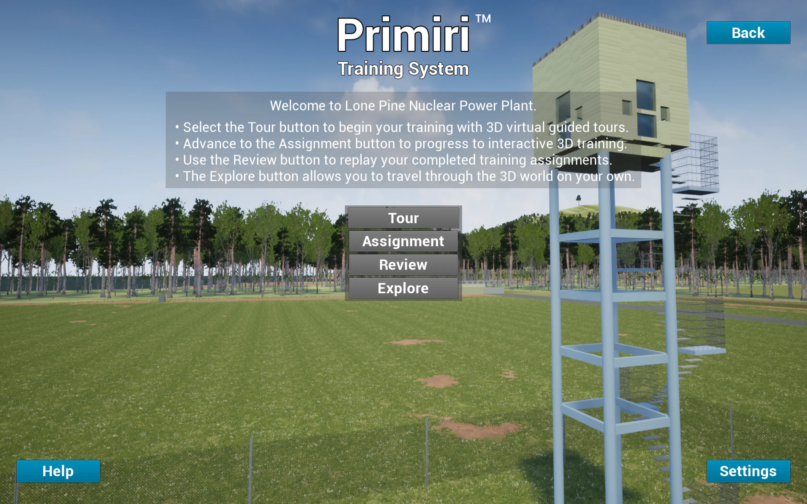 Primiri Training Tool